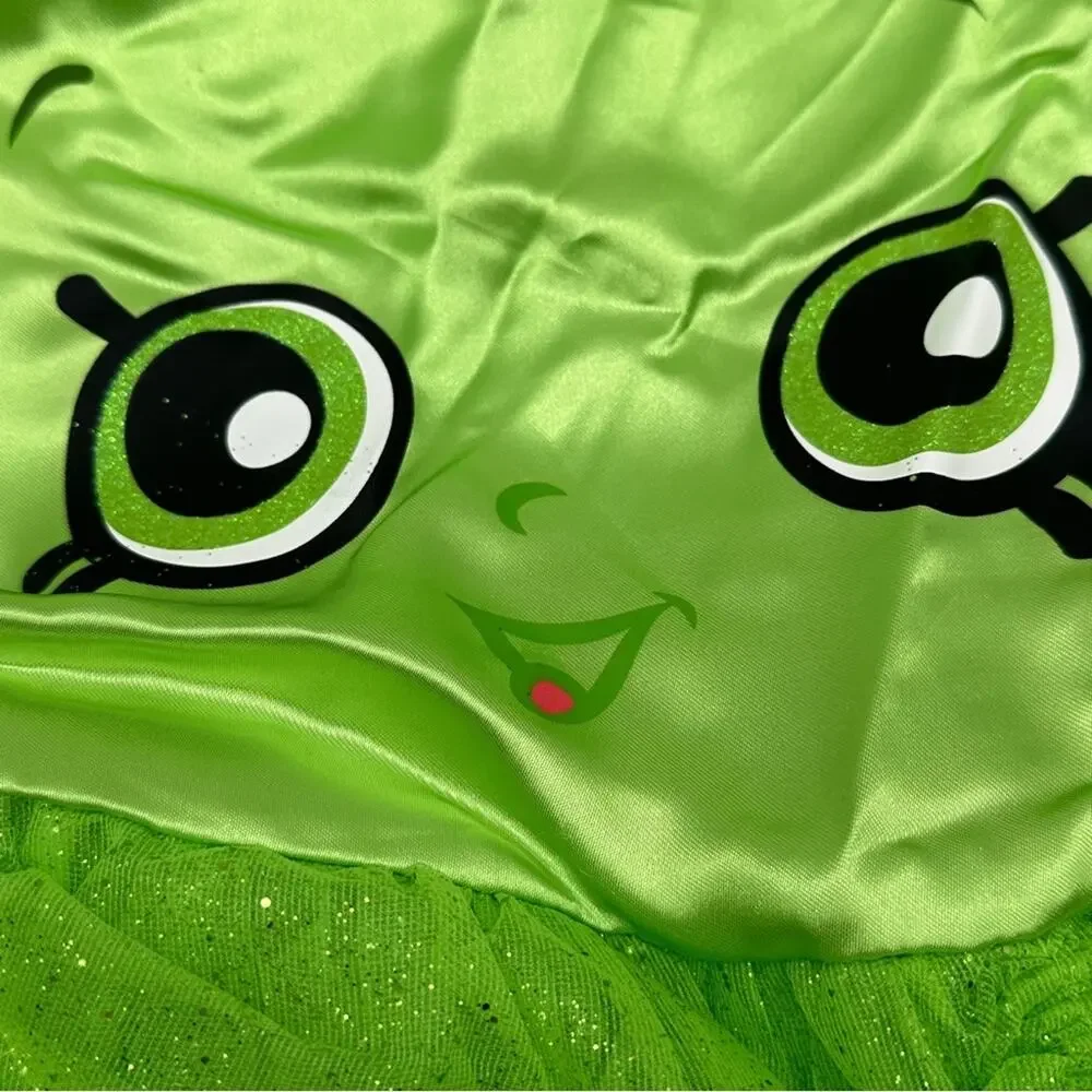 Shopkins Apple Blossom Green Classic Dress‎ Girl's Kid's Halloween Costume Sz M
